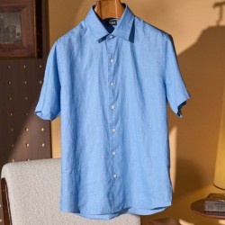 [홍콩명품.ZEGNA] 제냐 2026 남성용 린넨반팔셔츠 ZN1015 YB 홍콩명품의류,구매대행,온라인명품