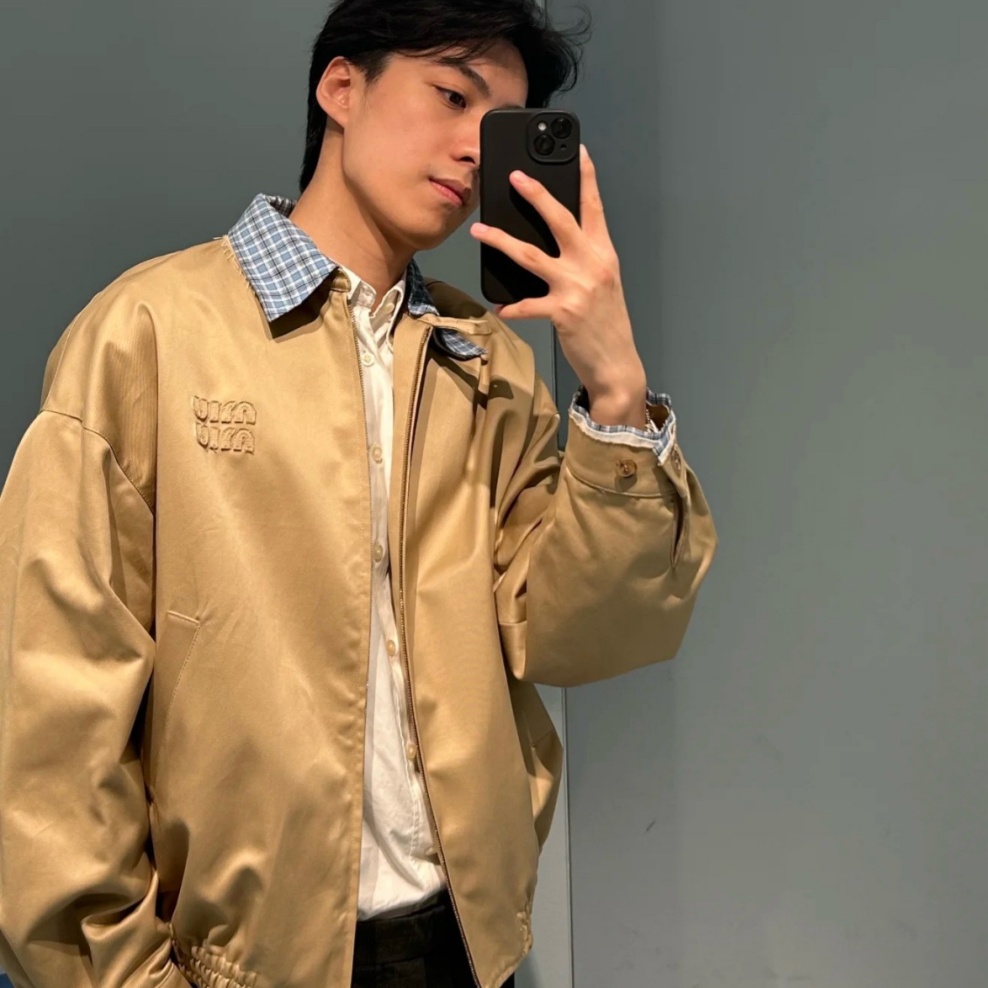 [홍콩명품,MIU MIU] 미우미우 26SS 로고 자켓 MM093 HHB, 홍콩명품의류,구매대행,온라인명품