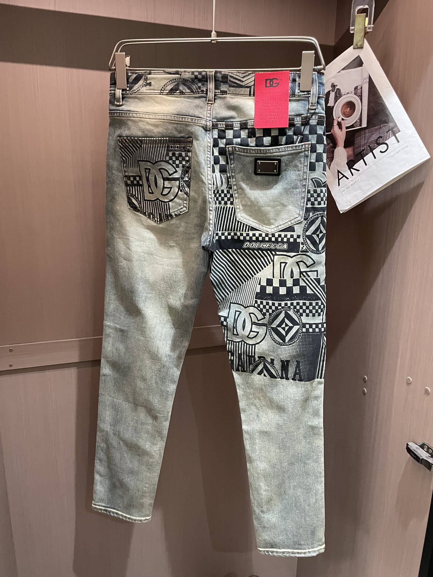 [홍콩명품 DOLCE & GABBANA ] 돌체앤가바나 2026 남성용 청바지 DG551 PD 홍콩명품의류,구매대행,온라인명품