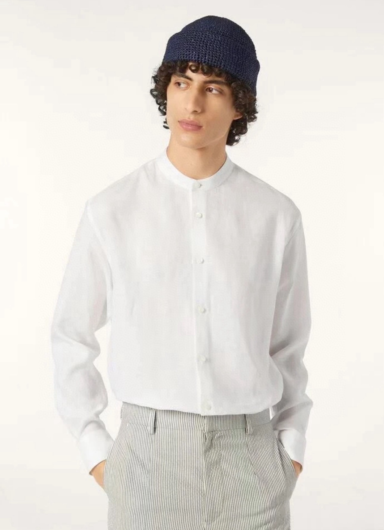 [홍콩명품.loro piana] 로로피아나 2026 남성용 린넨셔츠 LP1185 HD 홍콩명품의류,구매대행,온라인명품