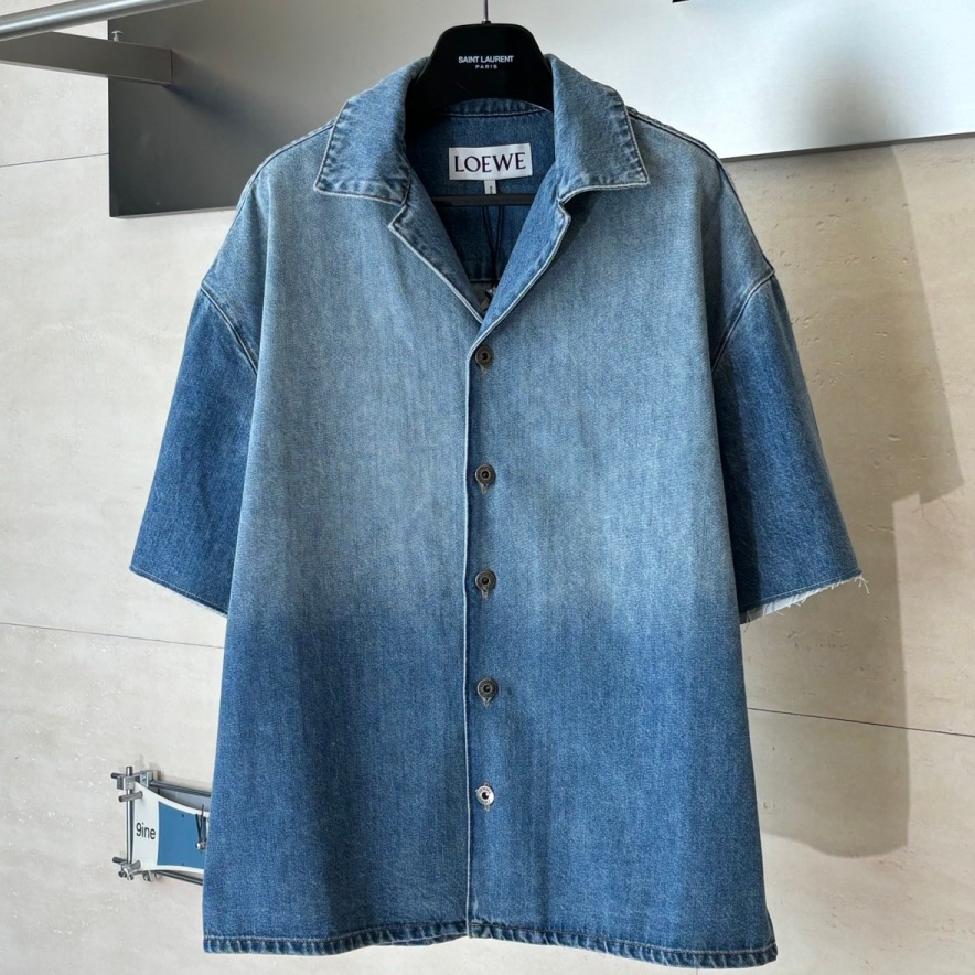 [홍콩명품.LOEWE] 로에베 2026 남성 반팔청셔츠 LE547 PD 홍콩명품의류,구매대행,온라인명품