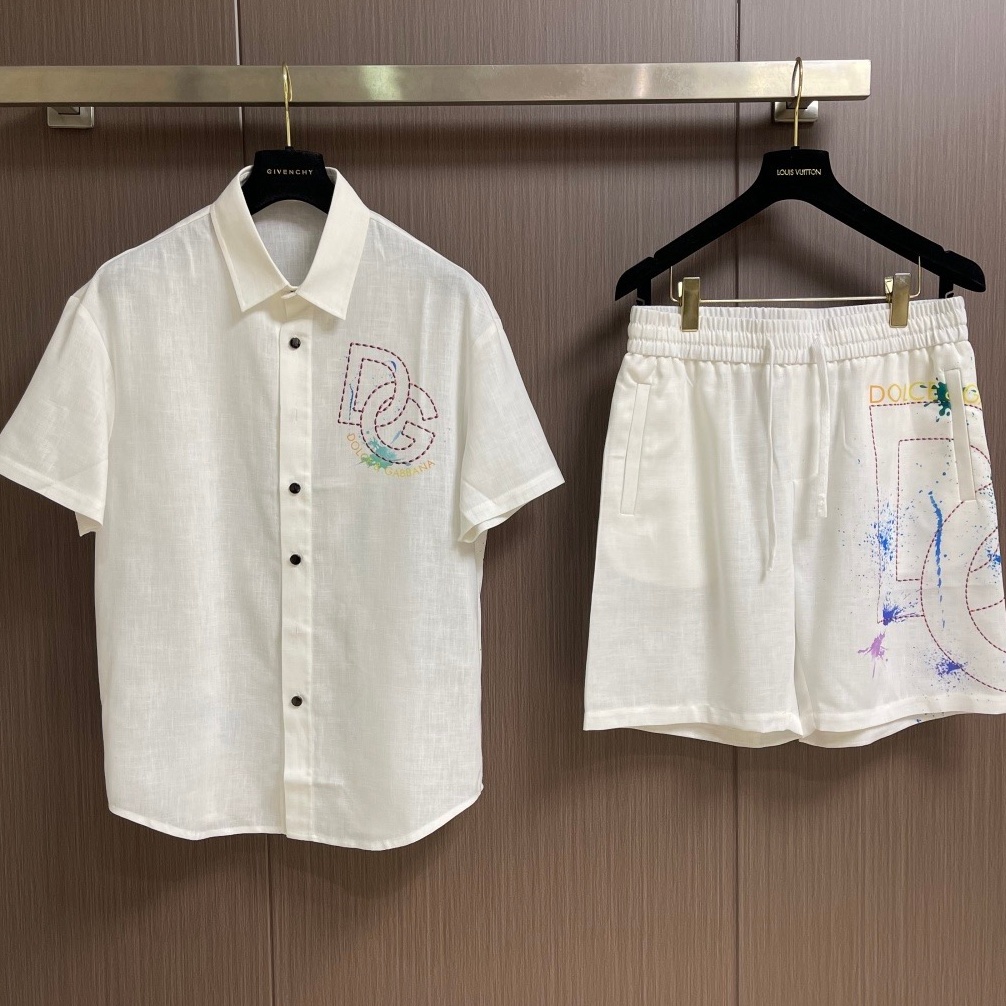 [홍콩명품 DOLCE & GABBANA] 돌체앤가바나 2026 남성용  반팔셔츠세트 DG560 HD 홍콩명품의류,구매대행,온라인명품