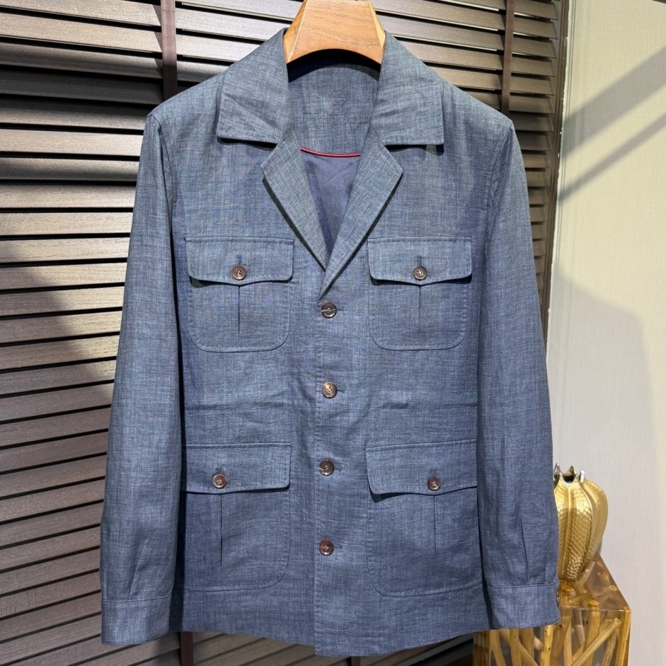 [홍콩명품.BRUNELLO CUCINELLI]브루넬로 쿠치넬리 2026 남성용 린넨수트자켓 BL1537 YB 홍콩명품의류,구매대행,온라인명품