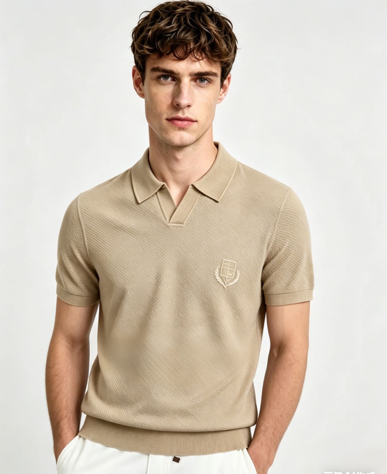 [홍콩명품.loro piana] 로로피아나 2026 남성용 니트반팔 LP1211 YB 홍콩명품의류,구매대행,온라인명품