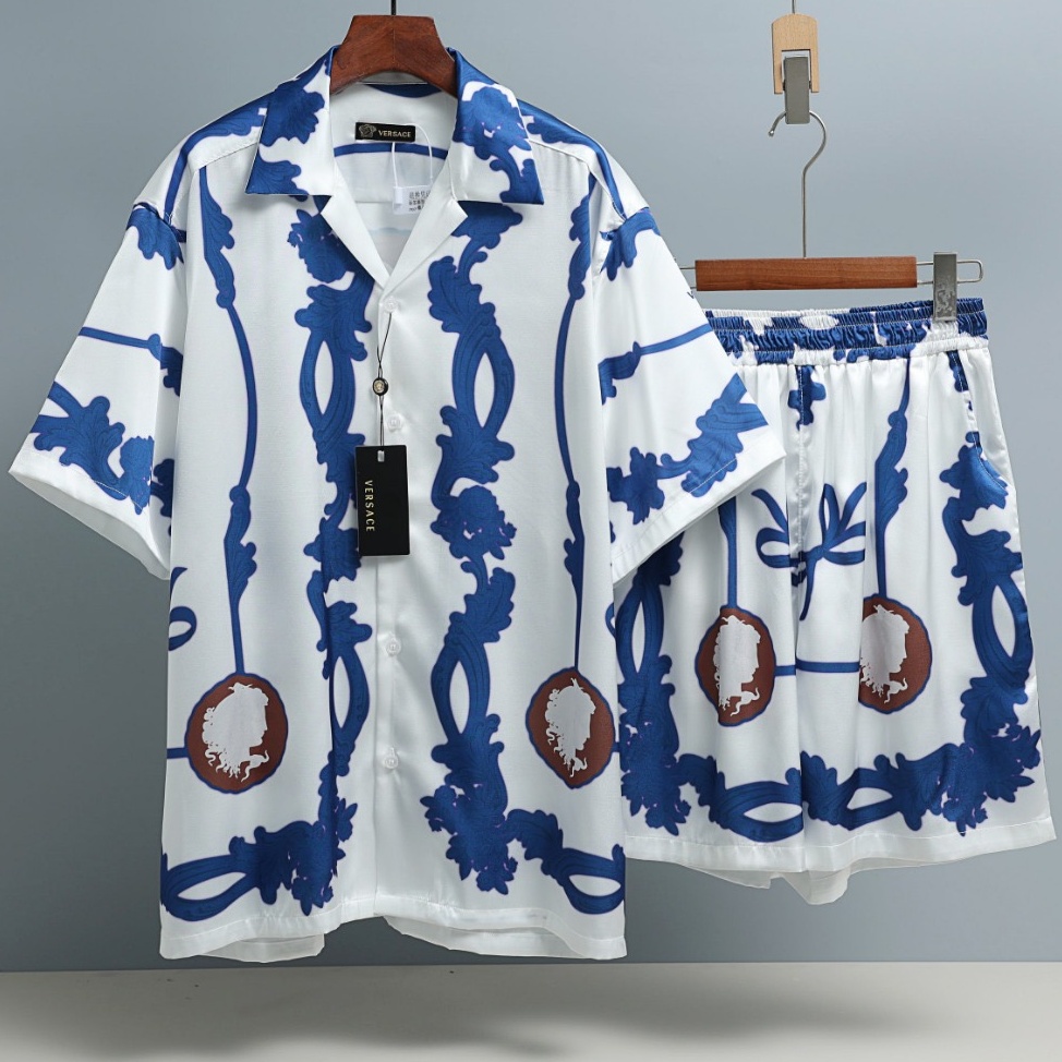 [홍콩명품 VERSACE] 베르사체 2026 남성용 실크 반팔셔츠세트 VC287 PD 홍콩명품의류,구매대행,온라인명품