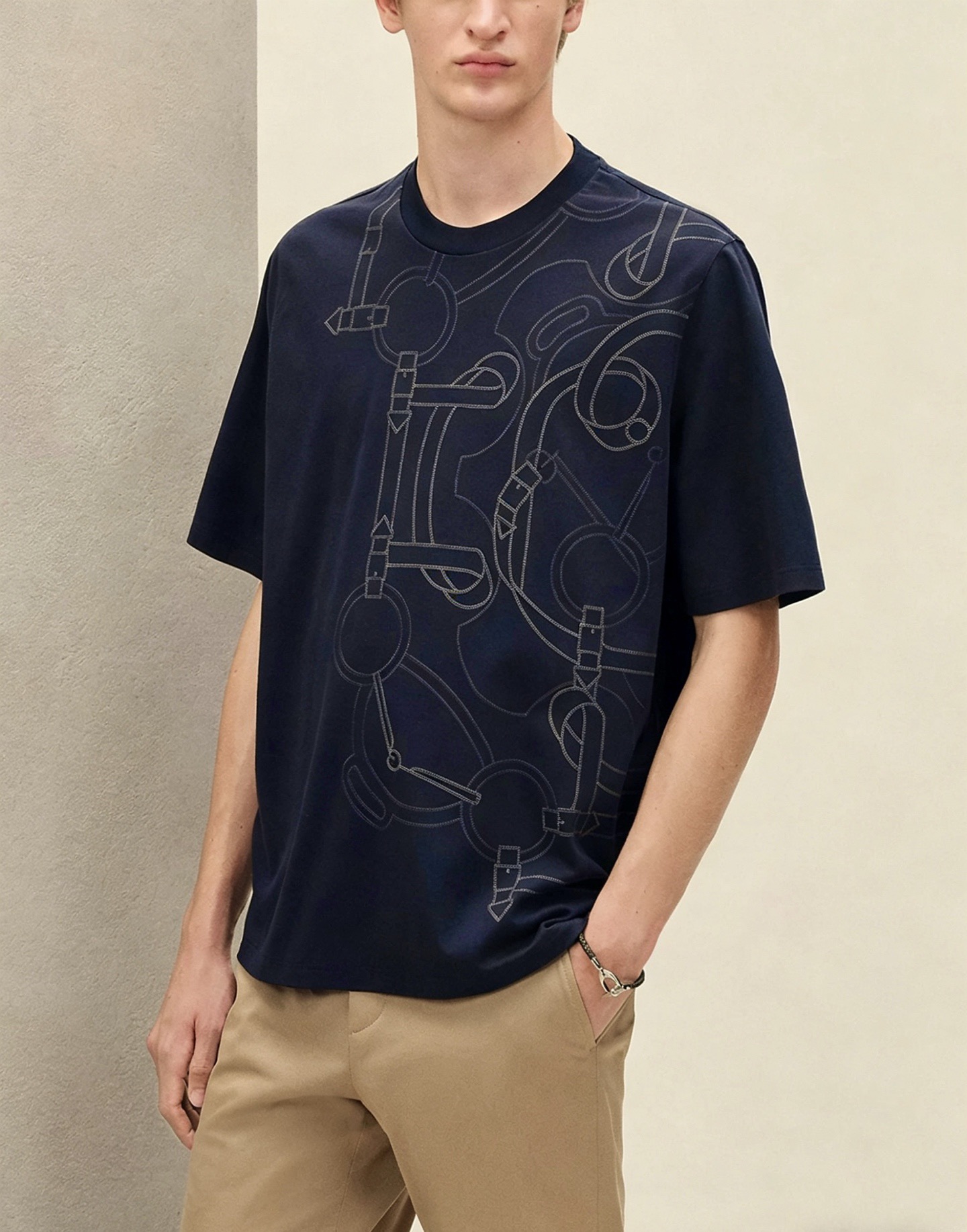 [홍콩명품.HERMES] 에르메스 2026 남성용 반팔 HM534 YB 홍콩명품의류,구매대행,온라인명품