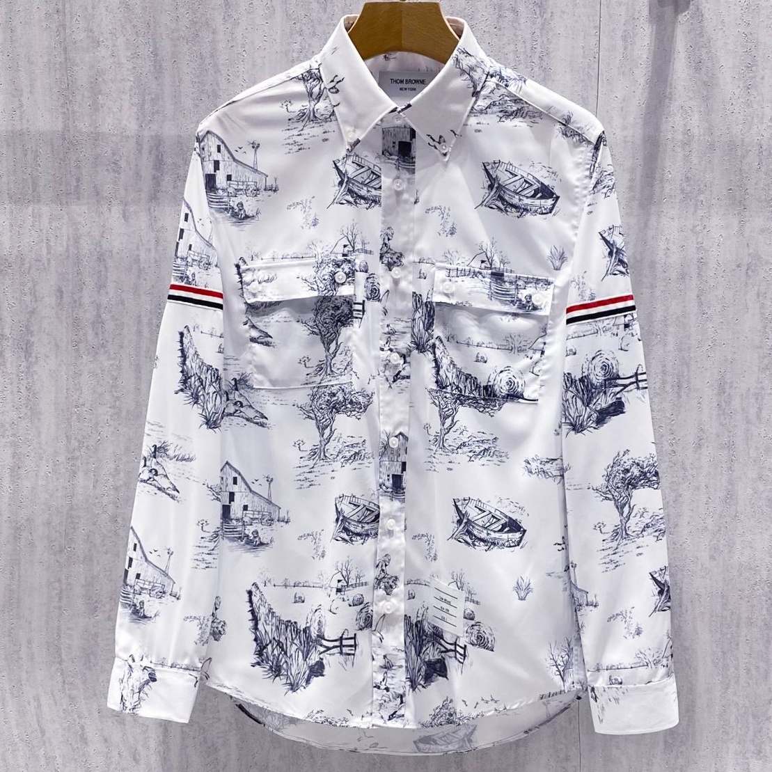 [홍콩명품.THOM BROWNE ] 톰 브라운 2026 남성용 셔츠 TB1450 PD 홍콩명품의류,구매대행,온라인명품