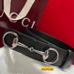 [홍콩명품.GUCCI]구찌 2026 남성용 가죽벨트 4.0 CM GC003