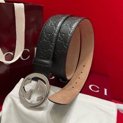 [홍콩명품.GUCCI]구찌 2026 남성용 가죽벨트 3.8 CM GC013
