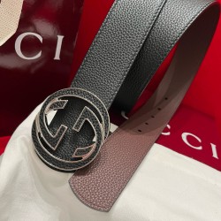 [홍콩명품.GUCCI]구찌 2026 남성용 가죽벨트 4.0 CM GC026