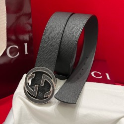[홍콩명품.GUCCI]구찌 2026 남성용 가죽벨트 4.0 CM GC028