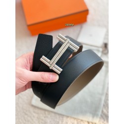[홍콩명품.HERMES] 에르메스 2026 남성용 가죽벨트 3.8 CM HM038