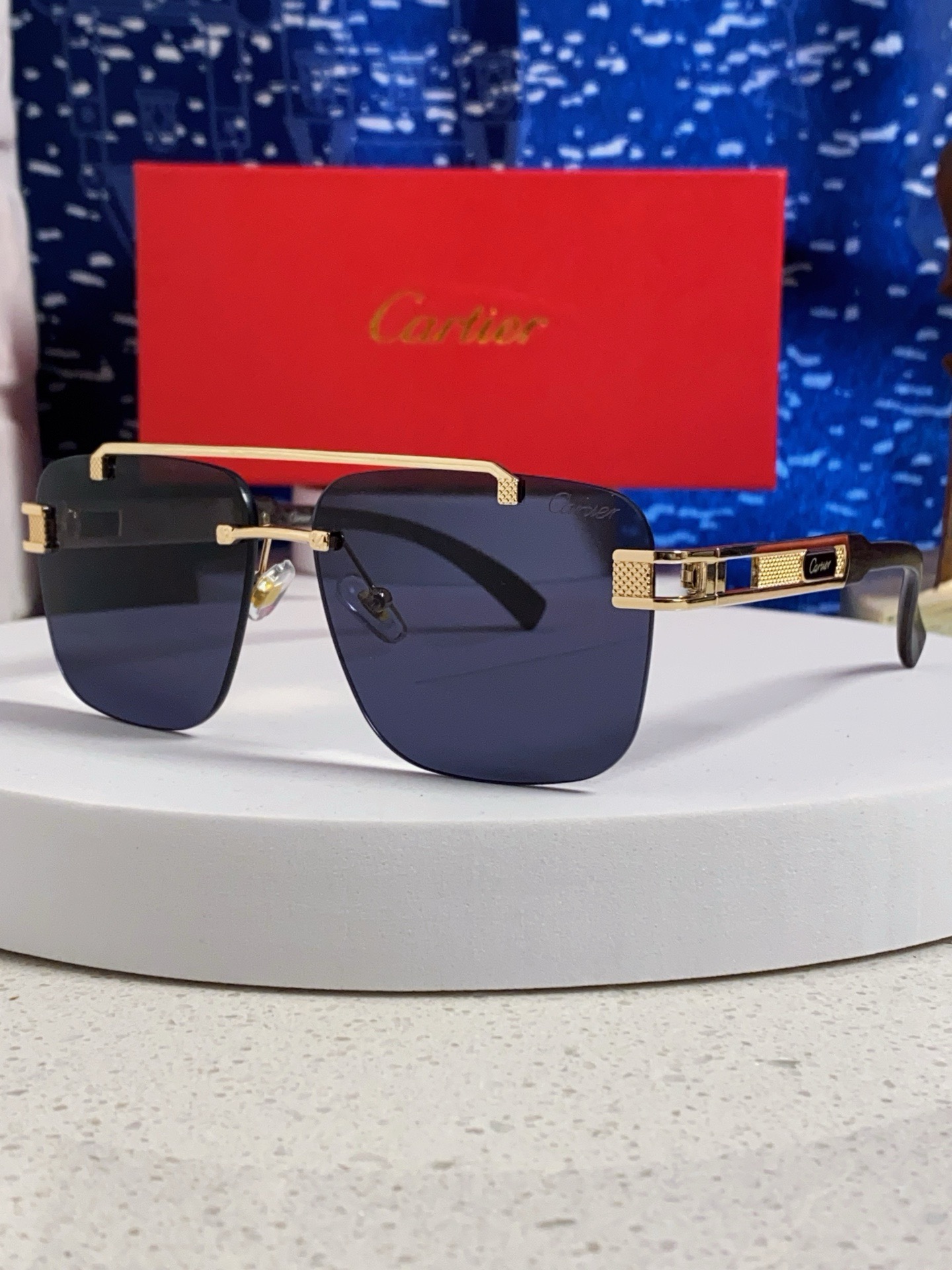 [홍콩명품.CARTIER/까르띠에] 26SS 로고 연예인 여자 남자선글라스 CT005 SG2 홍콩명품의류,구매대행,온라인명품