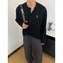 [홍콩명품.SAINT LAURENT] 생로랑 2026 남성용 긴팔티 YSL108 PD 홍콩명품의류,구매대행,온라인명품