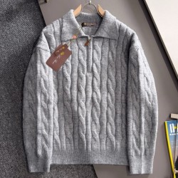 [홍콩명품.loro piana]로로피아나 2026 남성용 울혼방 풀오버 LP1669 HD  홍콩명품의류,구매대행,온라인명품