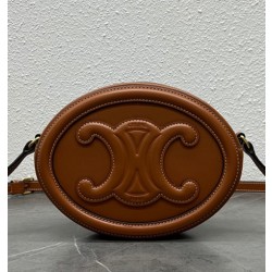 셀린느 트리옴페 오발 숄더백 198603 H6