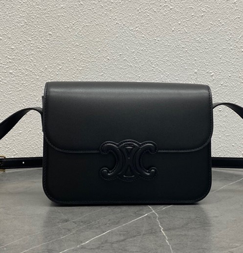 셀린느 샤이니가죽 트리옴페 숄더백 199233 H6