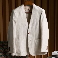 [ 홍콩명품.BRIONI ] 브리오니 2025 남성용 린넨 수트자켓 GT226 HD 홍콩명품의류,구매대행,온라인명품