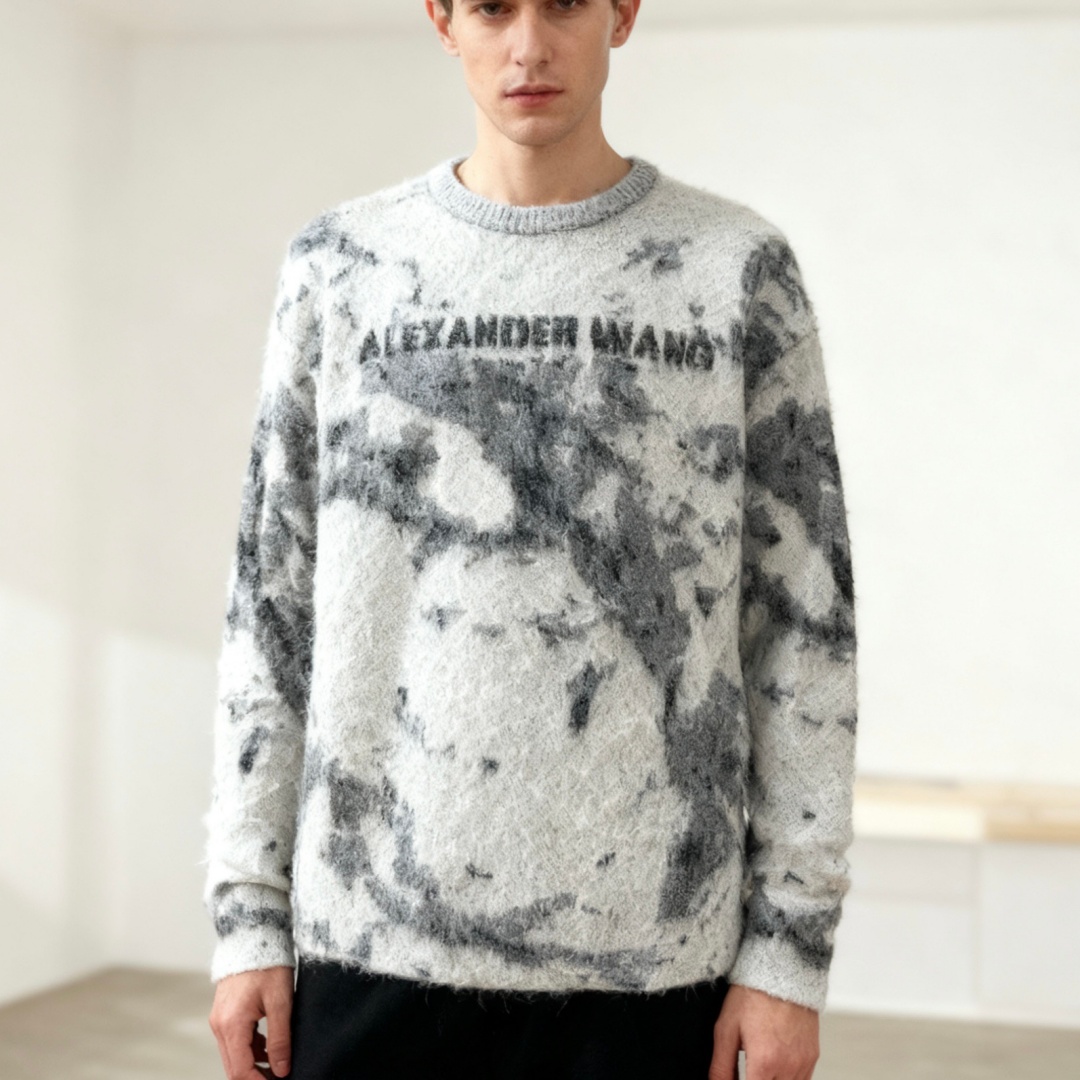 [홍콩명품ALEXANDER WANG] 알렉산더 왕 2025 남성용 니트풀오버 GT303 HD 홍콩명품의류,구매대행,온라인명품