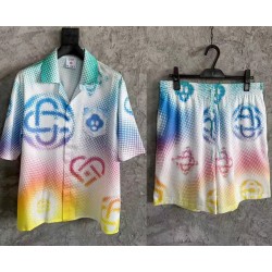 [홍콩명품.CASABLANCA] 카사블랑카 2026 남성용 실크반팔셔츠세트 GT468 HD 홍콩명품의류,구매대행,온라인명품