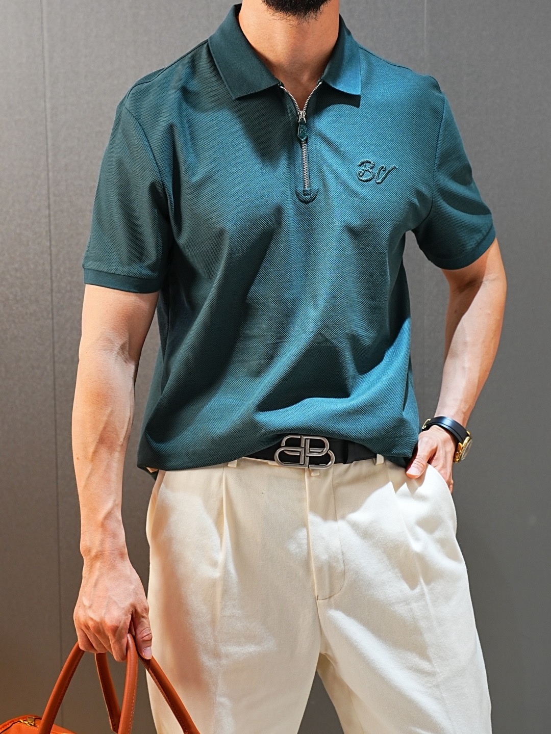 [홍콩명품.BOTTEGA VENETA] 2026 보테가베네타 폴로반팔 BV202 YB, 홍콩명품의류,구매대행,온라인명품