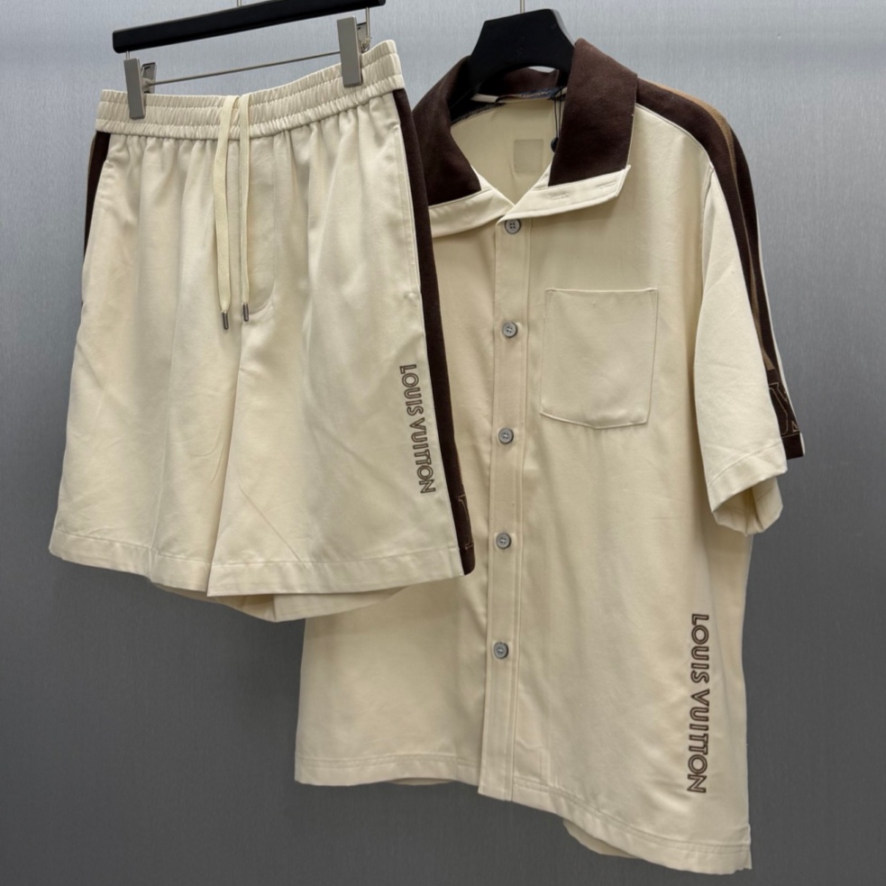 [홍콩명품.LOUIS VUITTON] 루이비통 2026 남성용 반팔셔츠세트 LV2876 PD 홍콩명품의류,구매대행,온라인명품