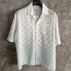 [홍콩명품.CASABLANCA] 카사블랑카 2026 남성용 린넨 반팔셔츠 GT507 HD 홍콩명품의류,구매대행,온라인명품