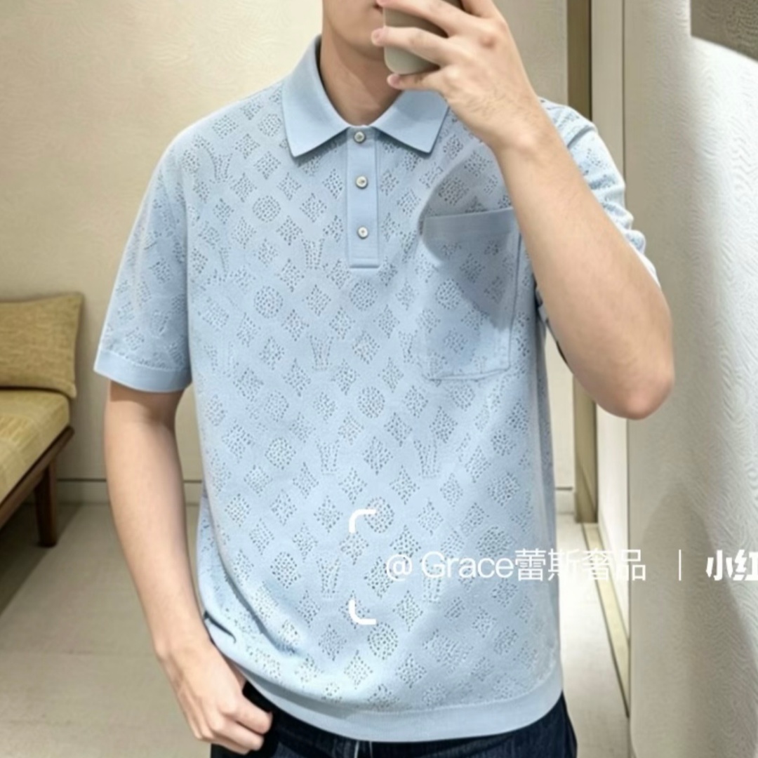 [홍콩명품.LOUIS VUITTON] 루이비통 2026 남성용 니트반팔 LV29213 PD 홍콩명품의류,구매대행,온라인명품