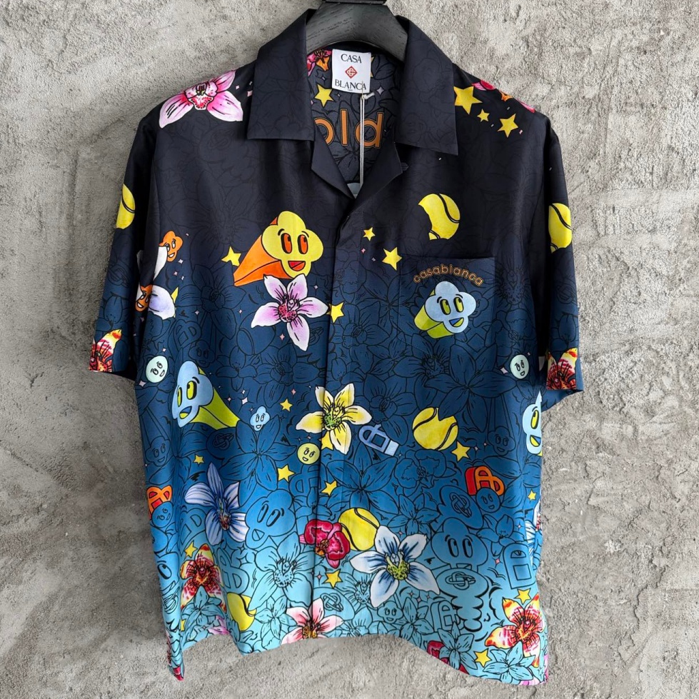 [홍콩명품.CASABLANCA] 카사블랑카 2026 남성용  반팔셔츠 GT514 HD 홍콩명품의류,구매대행,온라인명품