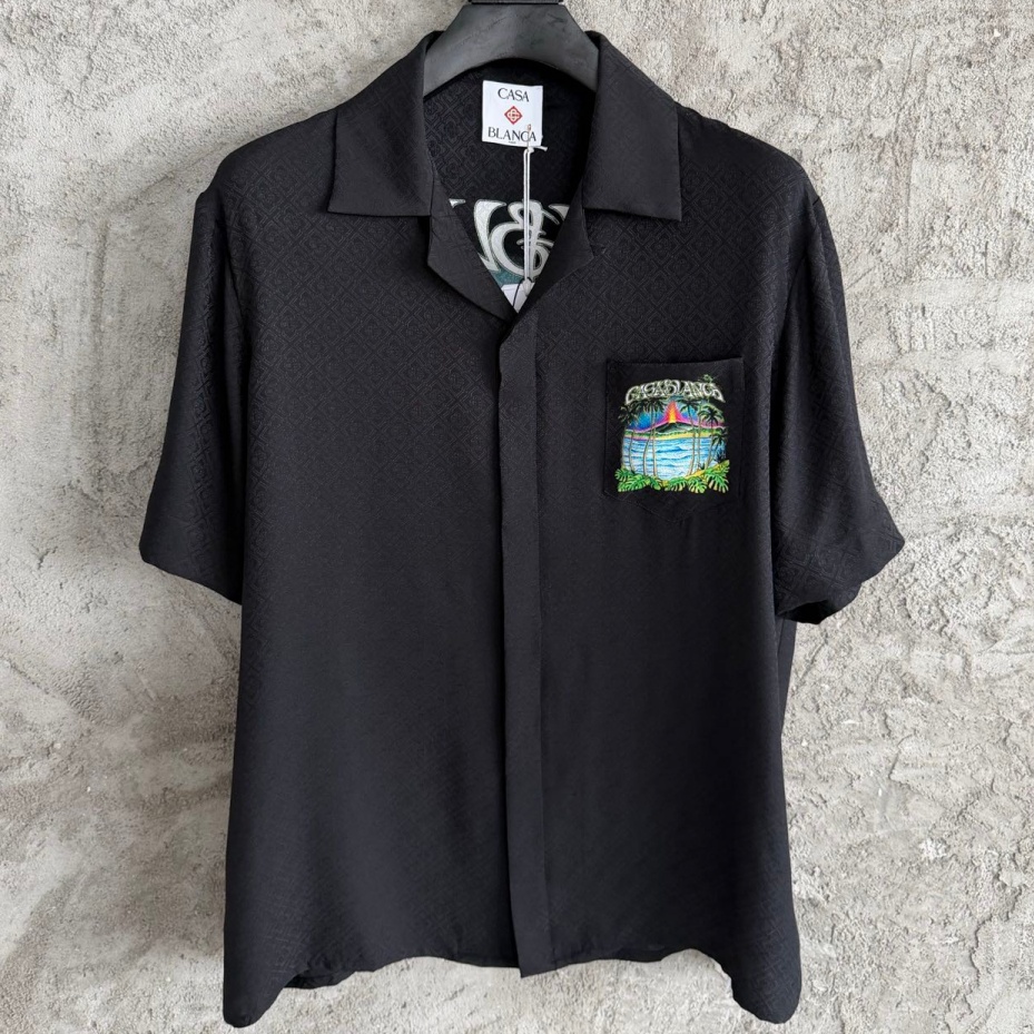 [홍콩명품.CASABLANCA] 카사블랑카 2026 남성용  반팔셔츠 GT515 HD 홍콩명품의류,구매대행,온라인명품