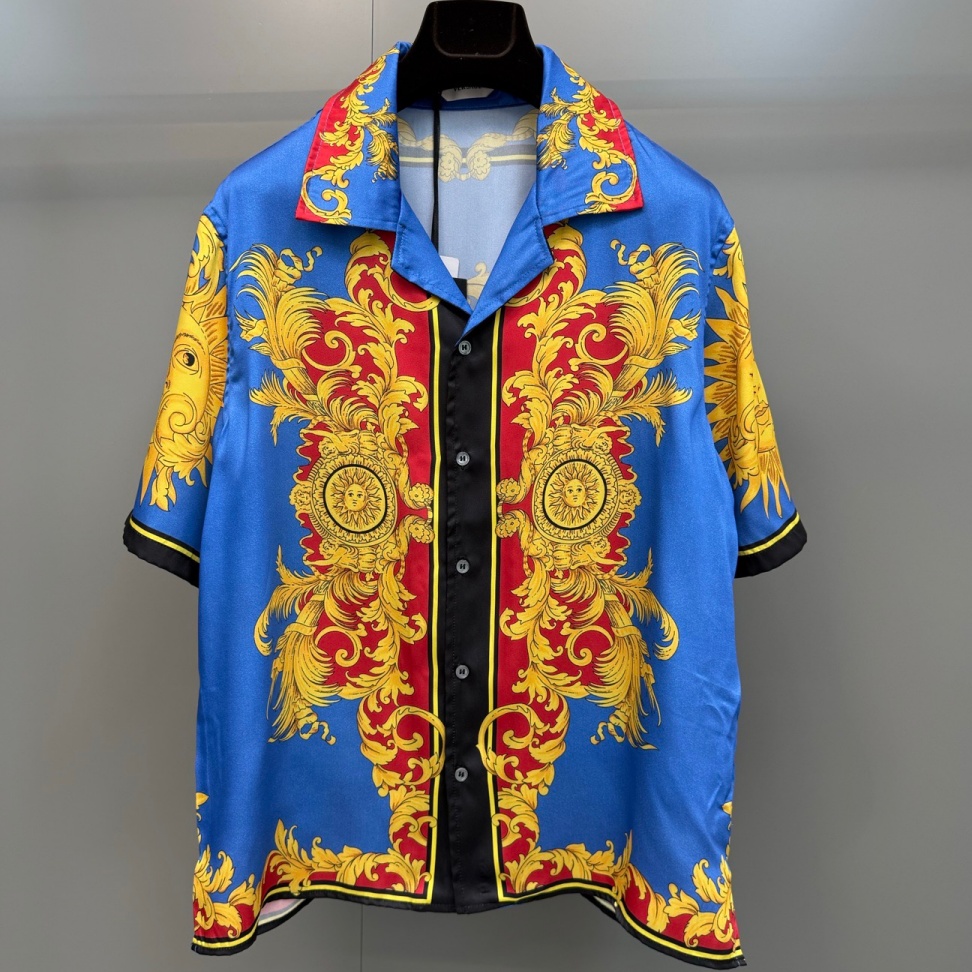 [홍콩명품 VERSACE] 베르사체 2026 남성용 실크 반팔셔츠 VC295 PD 홍콩명품의류,구매대행,온라인명품