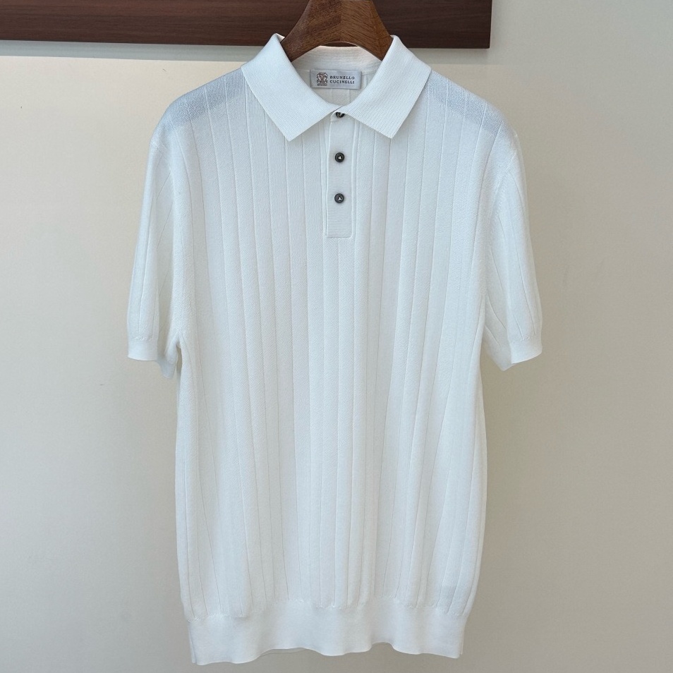 [홍콩명품.BRUNELLO CUCINELLI]브루넬로 쿠치넬리 2026 남성용 니트반팔 BL1583 YB  홍콩명품의류,구매대행,온라인명품
