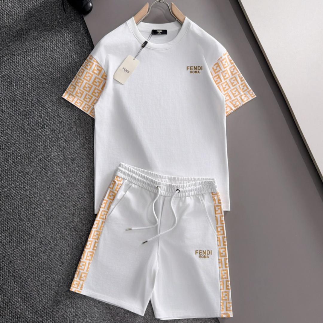 [홍콩명품,FENDI] 펜디 2026 남성용 반팔세트 FD834 PD 홍콩명품의류,구매대행,온라인명품