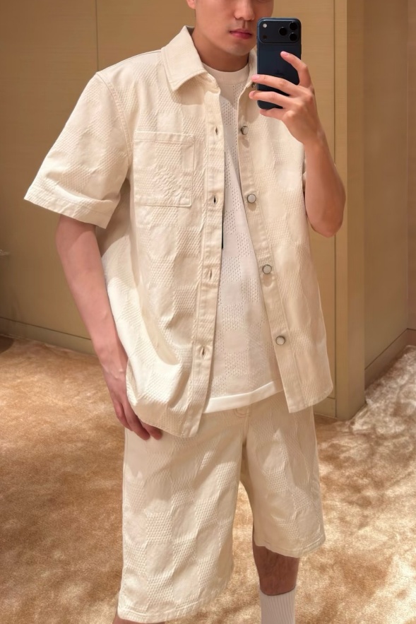 [홍콩명품.LOUIS VUITTON] 루이비통 2026 남성용 반팔셔츠세트 LV3279 YB 홍콩명품의류,구매대행,온라인명품
