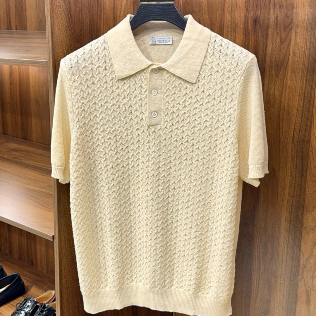 [홍콩명품.BRUNELLO CUCINELLI]브루넬로 쿠치넬리 2026 남성용 니트반팔 BL1660 HD 홍콩명품의류,구매대행,온라인명품