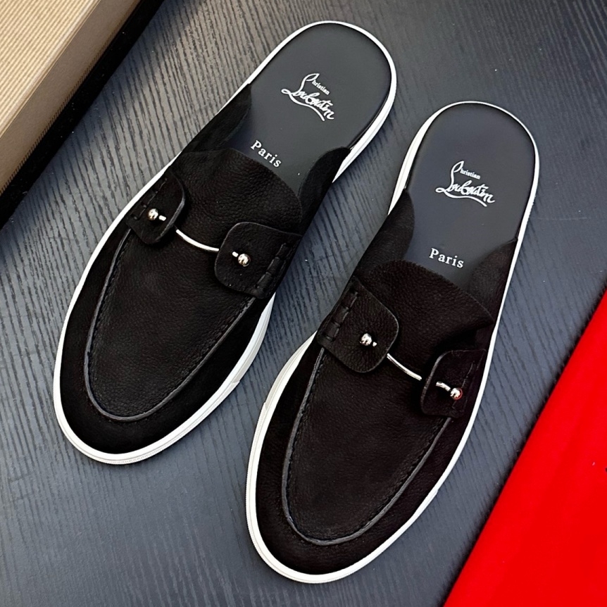 [홍콩명품.Christian Louboutin] 크리스찬 루부탱 2026 남성용 뮬 슬리퍼 CL021 SH-E 홍콩명품의류,구매대행,온라인명품