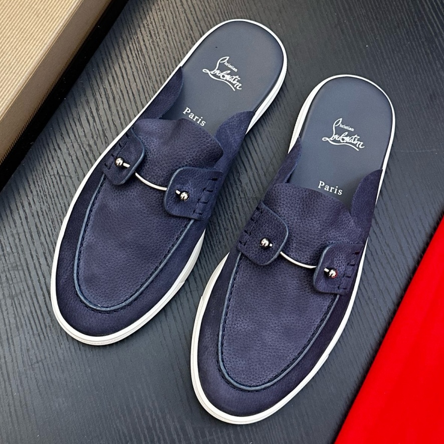 [홍콩명품.Christian Louboutin] 크리스찬 루부탱 2026 남성용 뮬 슬리퍼 CL023 SH-E 홍콩명품의류,구매대행,온라인명품