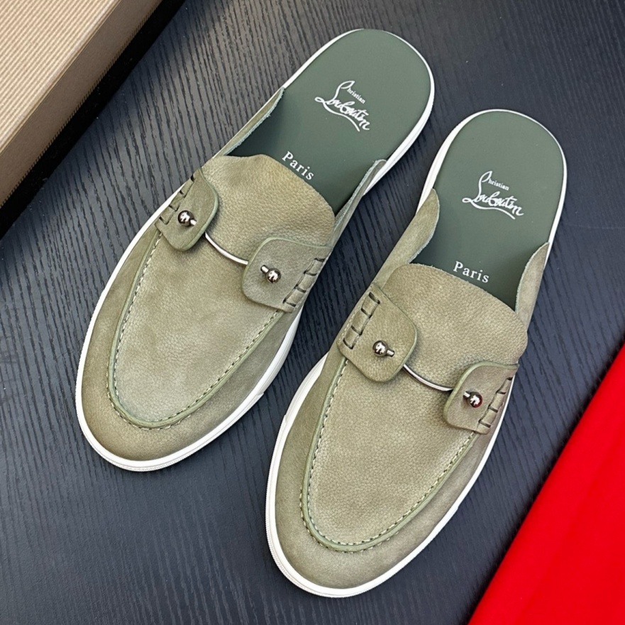 [홍콩명품.Christian Louboutin] 크리스찬 루부탱 2026 남성용 뮬 슬리퍼 CL029 SH-E 홍콩명품의류,구매대행,온라인명품