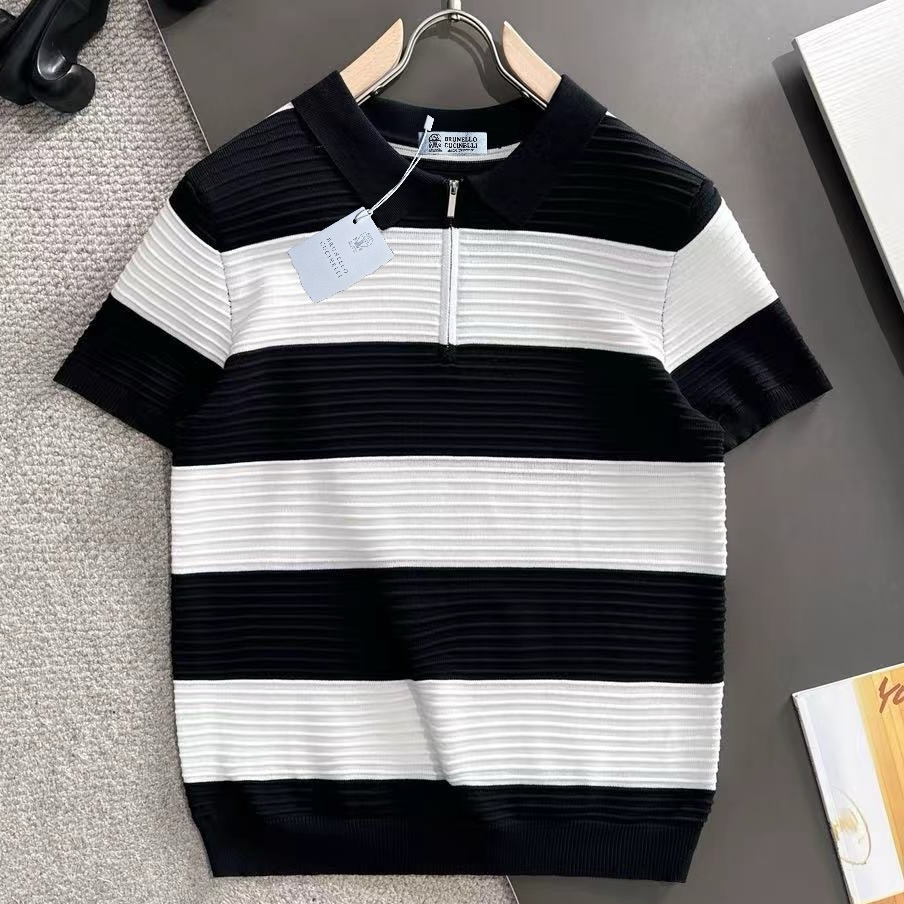 [홍콩명품.BRUNELLO CUCINELLI]브루넬로 쿠치넬리 2026 남성용 니트반팔 BL1689 PD 홍콩명품의류,구매대행,온라인명품