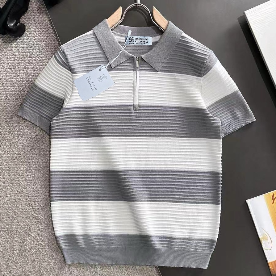 [홍콩명품.BRUNELLO CUCINELLI]브루넬로 쿠치넬리 2026 남성용 니트반팔 BL1690 PD 홍콩명품의류,구매대행,온라인명품