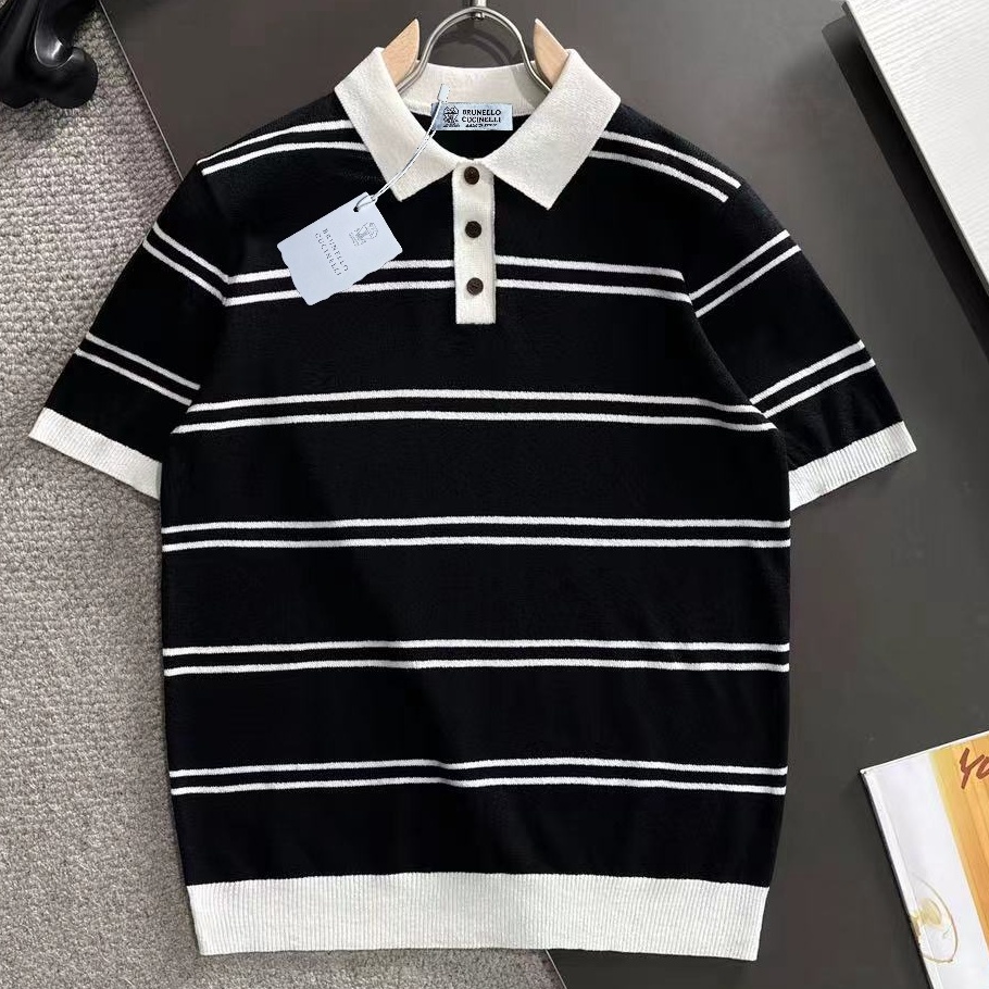 [홍콩명품.BRUNELLO CUCINELLI]브루넬로 쿠치넬리 2026 남성용 니트반팔 BL1691 PD 홍콩명품의류,구매대행,온라인명품