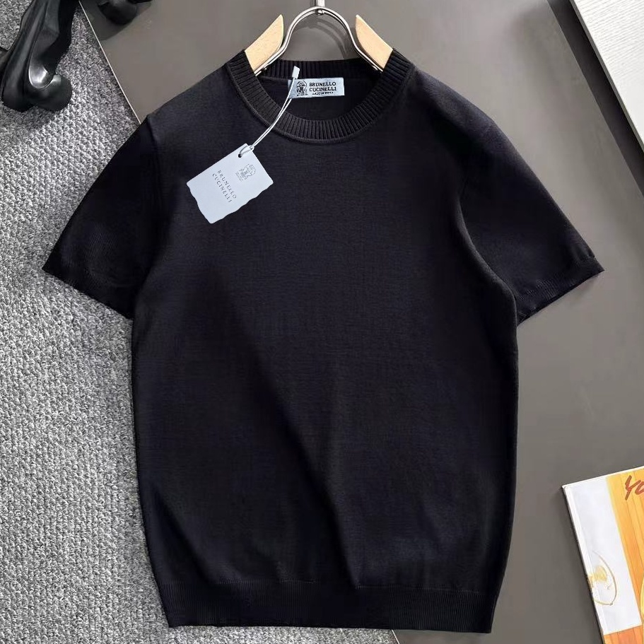 [홍콩명품.BRUNELLO CUCINELLI]브루넬로 쿠치넬리 2026 남성용 니트반팔 BL1692 PD 홍콩명품의류,구매대행,온라인명품