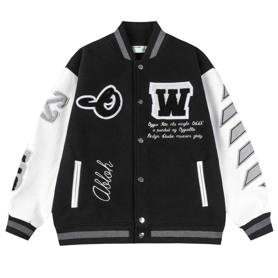 [홍콩명품.OFF WHITE]오프화이트 2026 남성용 바시티자켓 OF024 PD 홍콩명품의류,구매대행,온라인명품