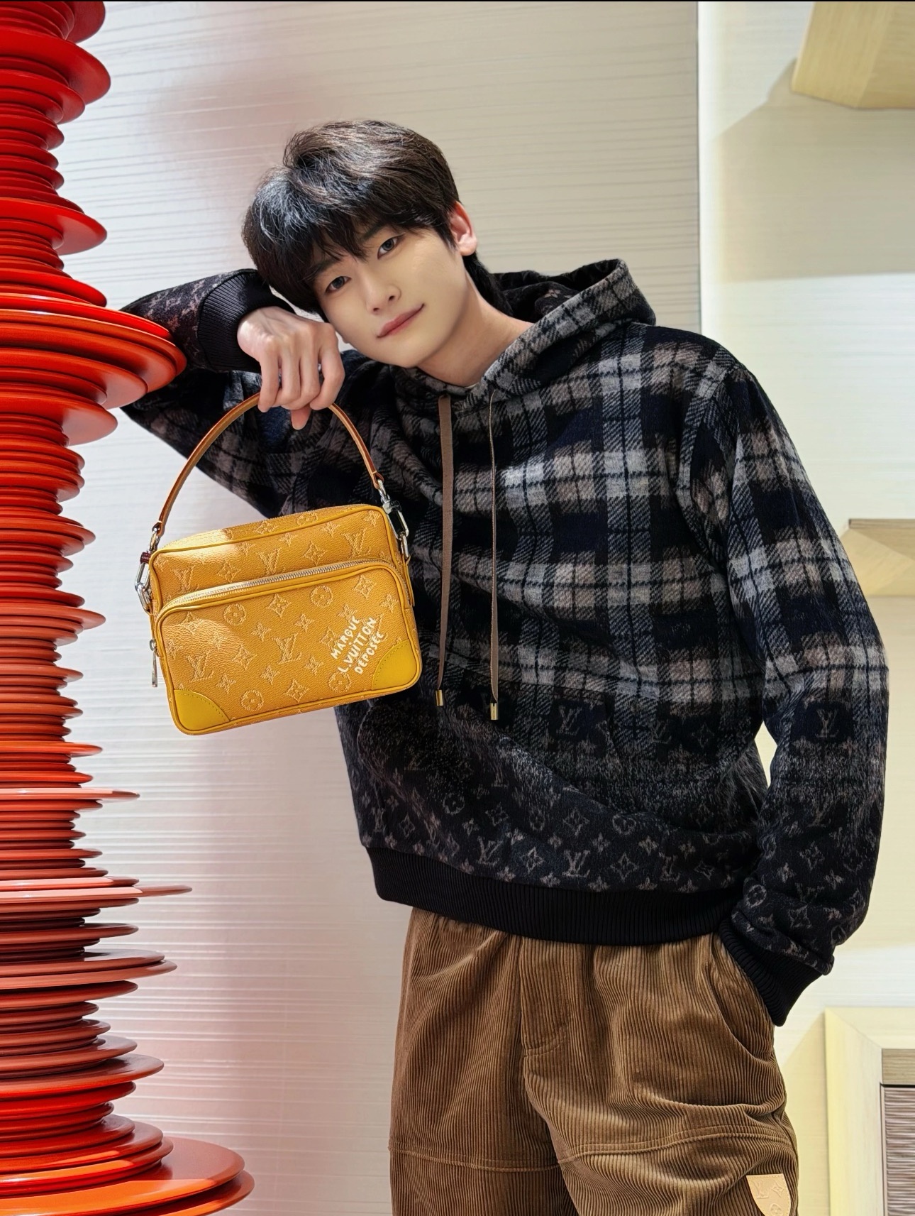 [홍콩명품.LOUIS VUITTON] 루이비통 2026 남성용 울 풀오버 LV3485 PD 홍콩명품의류,구매대행,온라인명품
