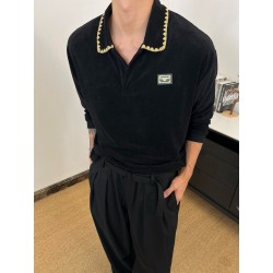 [홍콩명 품DOLCE & GABBANA ] 돌체앤가바나 2026 남성용 긴팔티 DG621 PD 홍콩명품의류,구매대행,온라인명품