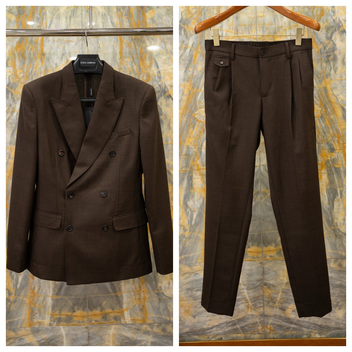 [홍콩명품 DOLCE & GABBANA ] 돌체앤가바나 2026 남성용 울 수트자켓세트 DG630 HD 홍콩명품의류,구매대행,온라인명품
