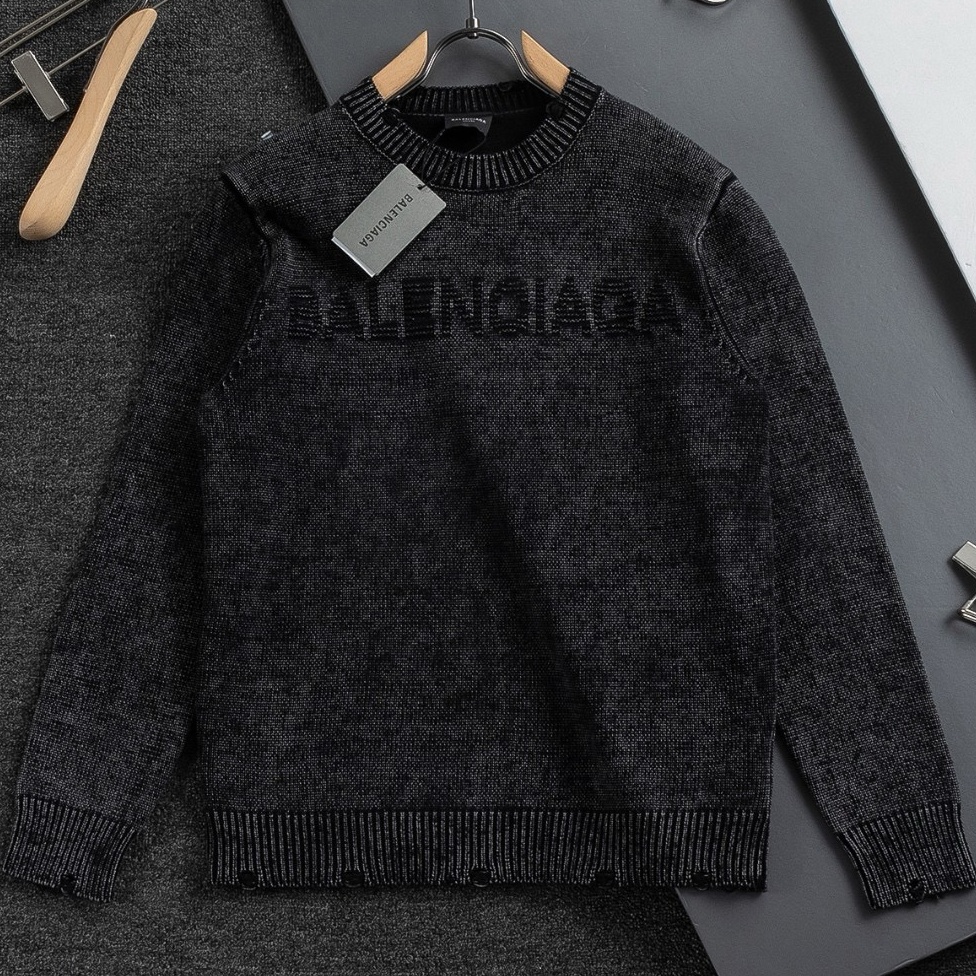 [홍콩명품.BALENCIAGA] 발렌시아가 2026 남성용 니트 풀오버 BL1523 PD 홍콩명품의류,구매대행,온라인명품