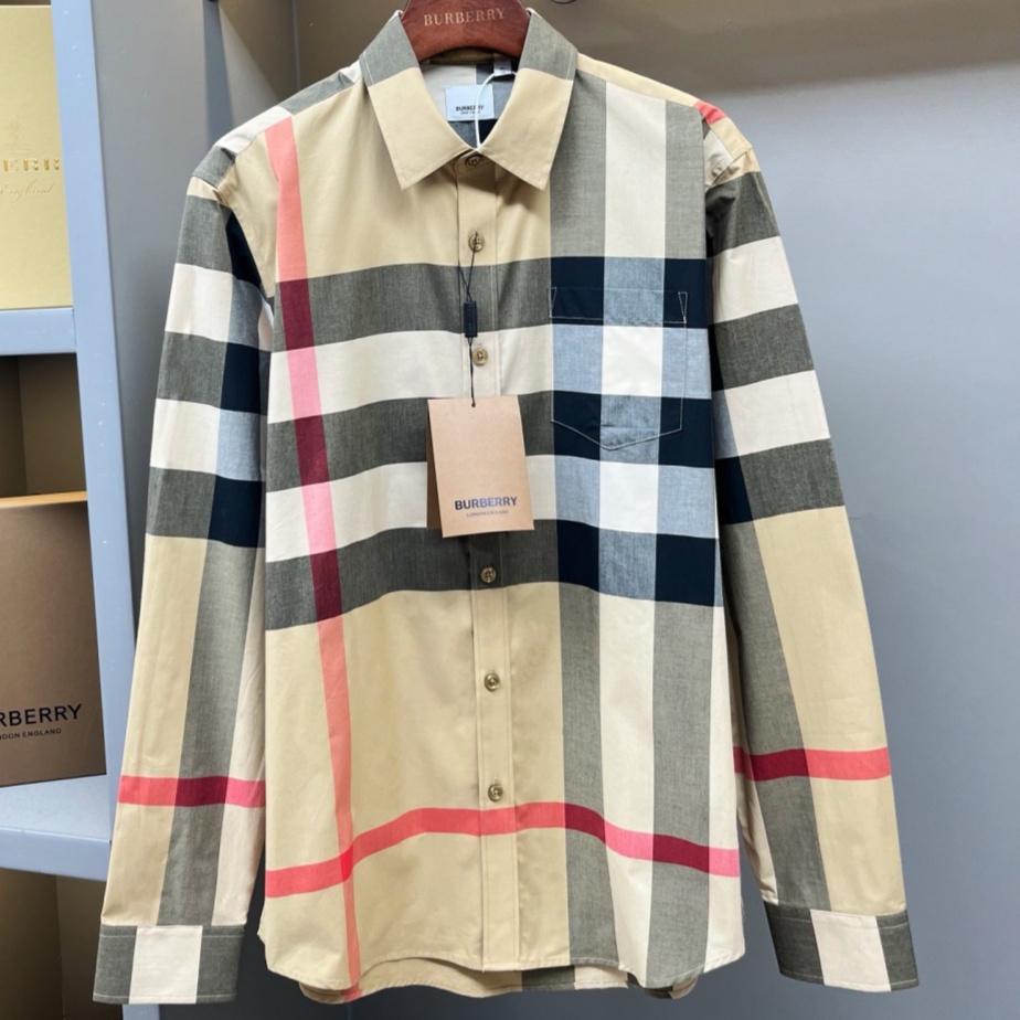 [홍콩명품.BURBERRY] 버버리 2026 남성용 셔츠 BU1893 PD 홍콩명품의류,구매대행,온라인명품