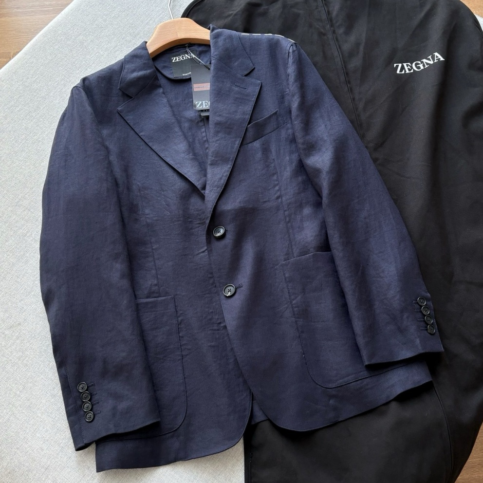 [홍콩명품.ZEGNA] 제냐 2026 남성용 린넨 수트자켓 ZN1437  HD 홍콩명품의류,구매대행,온라인명품