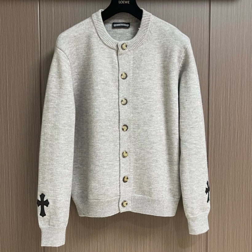 [홍콩명품.CHROME HEARTS] 크롬하츠 2026 남성용 울혼방 가디건 GC609 HD 홍콩명품의류,구매대행,온라인명품
